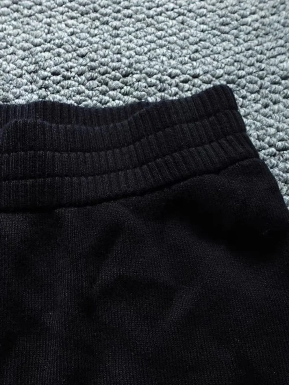 Alo Yoga Scholar Knit Cargo Skirt - black size S